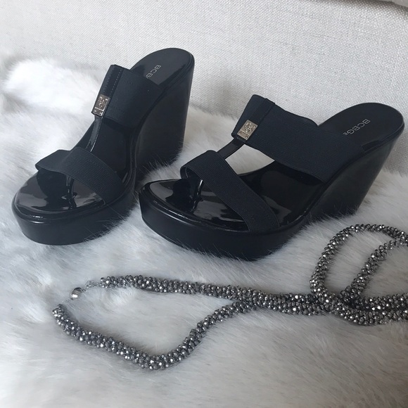 BCBGeneration Shoes - BCBG Patent Leather Sandals